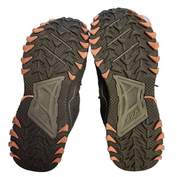 Fila Womens Uncharted 2 Memory Foam 5JM00120-082 Gray Running Shoes Size 9.5 - Picture 5 of 6